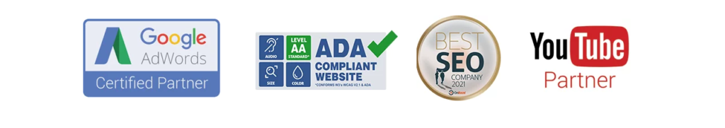 Google Ads certified, ADA Complaince, Best SEO Agency Karachi, YouTube Partner